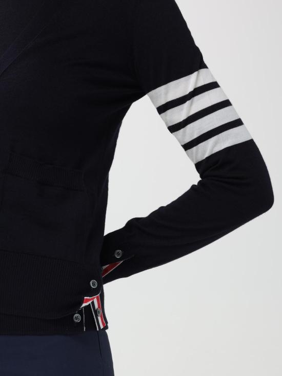 25FW 톰브라운 스웨터 FKC334AY1014 415 Blue - THOM BROWNE