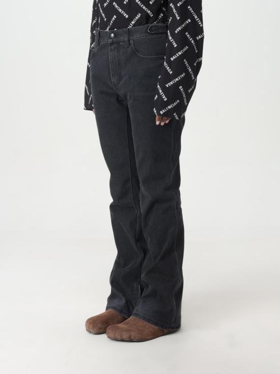 25FW 발렌시아가 데님 팬츠 777211TPW59 8195 Black - BALENCIAGA