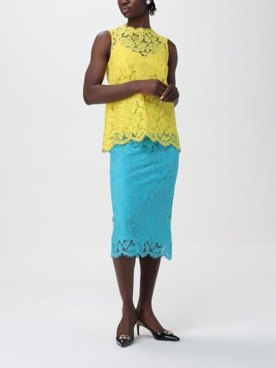 25FW 돌체앤가바나 스커트 F4B7ITHLM7L B4469 Blue - DOLCE & GABBANA