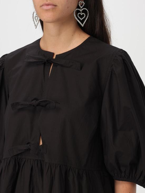 25SS 가니 롱 원피스 F9005 099 Black - GANNI