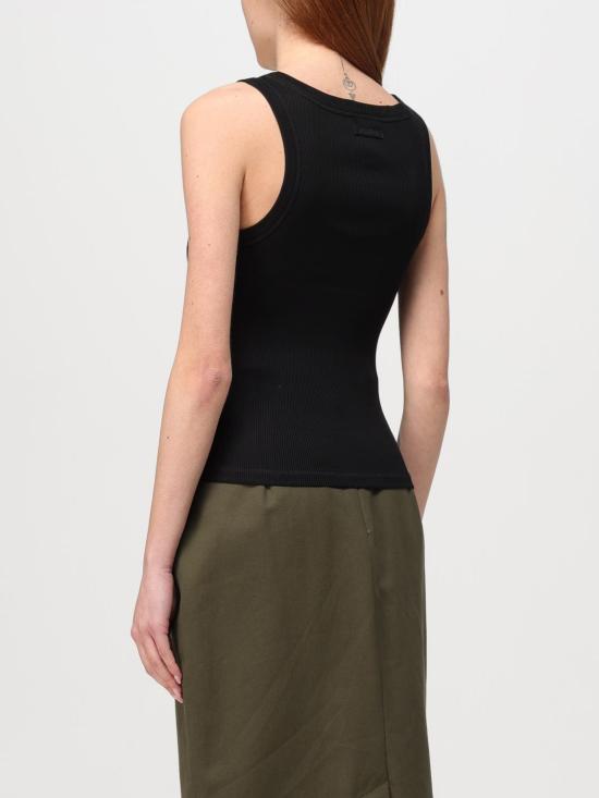 25FW 자크뮈스 민소매 티셔츠 241JS1582032 990 Black - JACQUEMUS