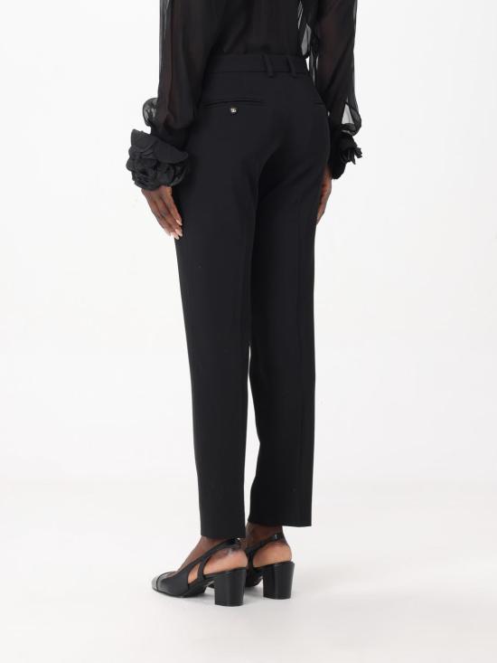 25FW 돌체앤가바나 스트레이트 팬츠 FT0CXTFUBGB N0000 Black - DOLCE & GABBANA
