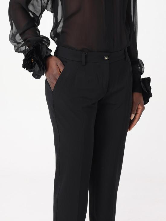 25FW 돌체앤가바나 스트레이트 팬츠 FT0CXTFUBGB N0000 Black - DOLCE & GABBANA