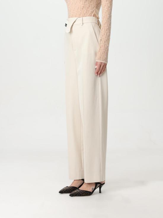 25FW 펜디 팬츠 FR6540ARU5 F1NY8 Beige - FENDI