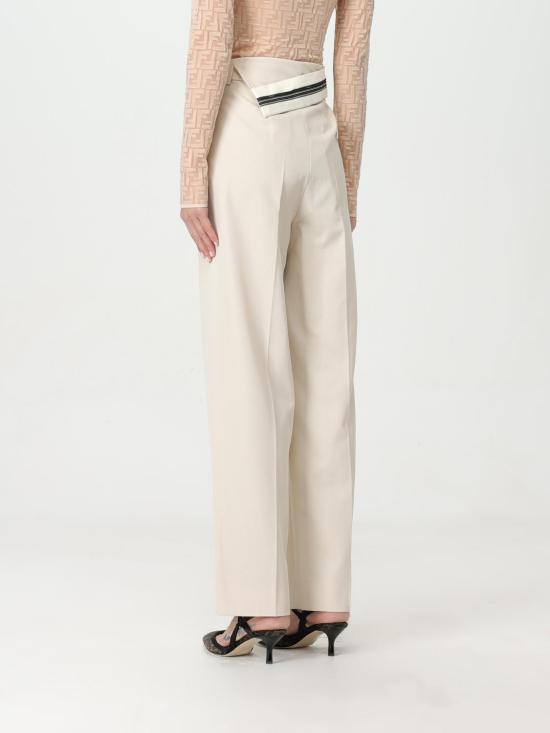 25FW 펜디 팬츠 FR6540ARU5 F1NY8 Beige - FENDI