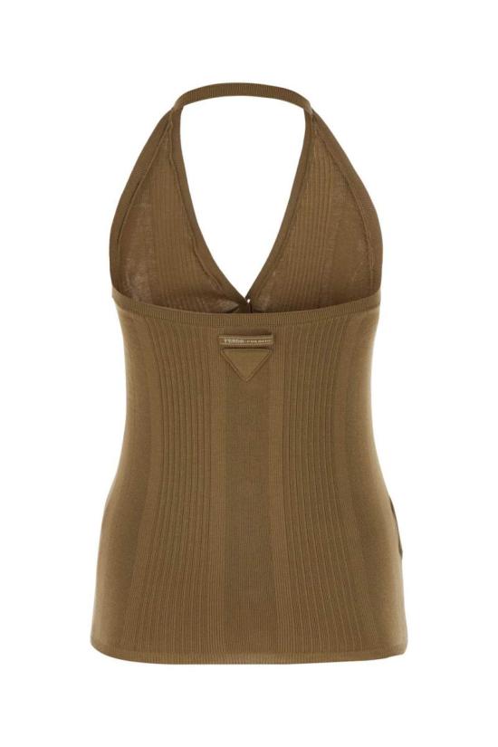 24FW 프라다 셔츠 P29A93SOOO14MQ F0594 Brown - PRADA