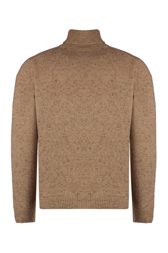  디 알파벳 터틀넥 K208U4Q0Q120Q N30 Brown - THE ALPHABET