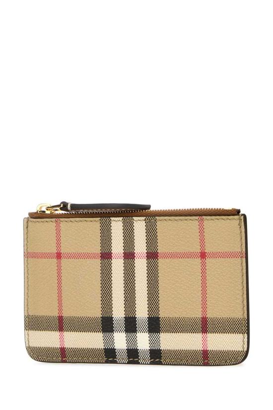  버버리 빈티지 체크 레더 코인 케이스 8094428 A7026 PRINTED - BURBERRY