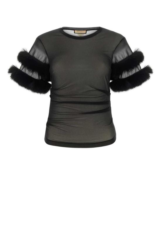  구찌 블라우스 760504XJF2I 1043 Black