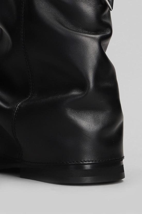 25SS 디 아티코 뮬/슬리퍼 410477 247WSH00832LBT019AA Black - THE ATTICO