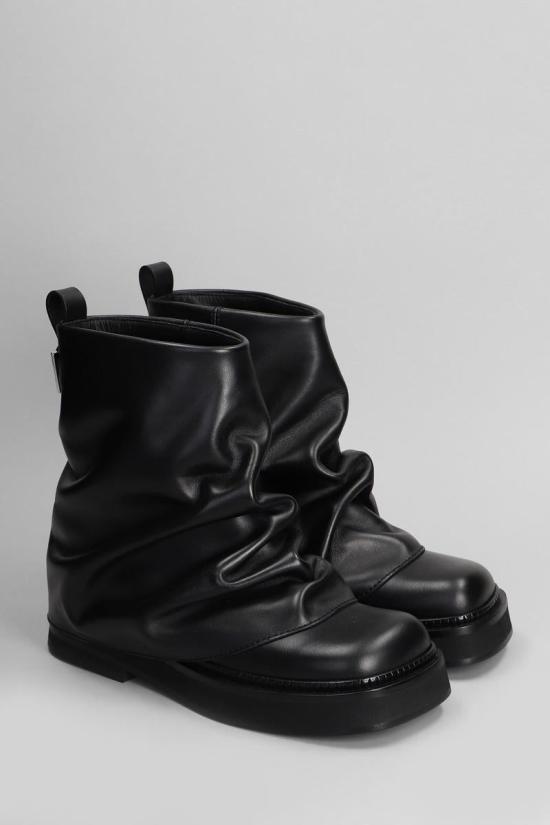 25SS 디 아티코 뮬/슬리퍼 410477 247WSH00832LBT019AA Black - THE ATTICO