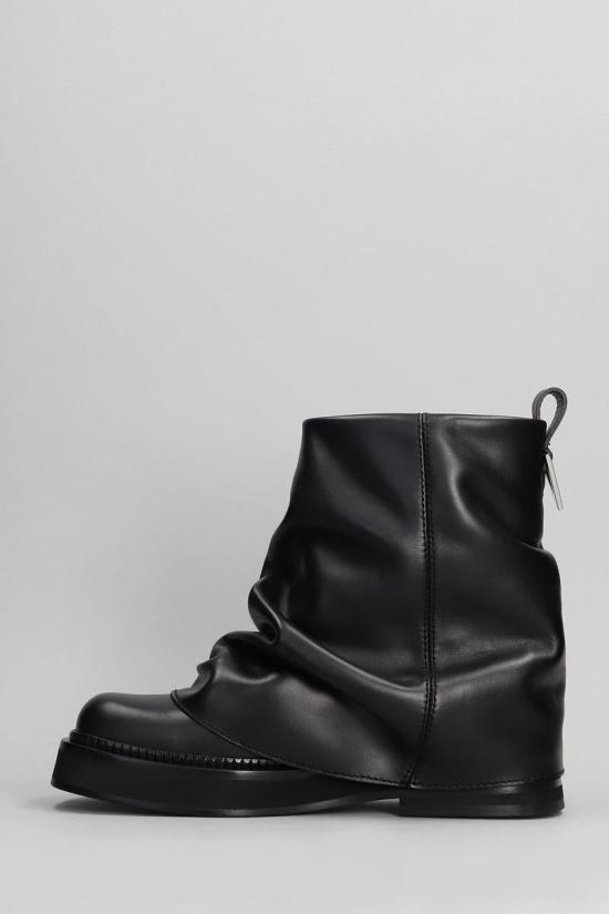 25SS 디 아티코 뮬/슬리퍼 410477 247WSH00832LBT019AA Black - THE ATTICO