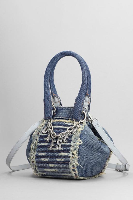 24FW 디젤 토트백 403995 X09449P6833 BLUE - DIESEL