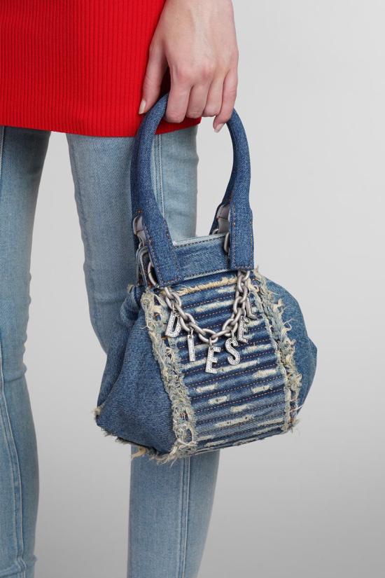 24FW 디젤 토트백 403995 X09449P6833 BLUE - DIESEL