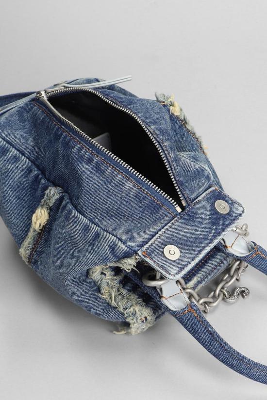 24FW 디젤 토트백 403995 X09449P6833 BLUE - DIESEL