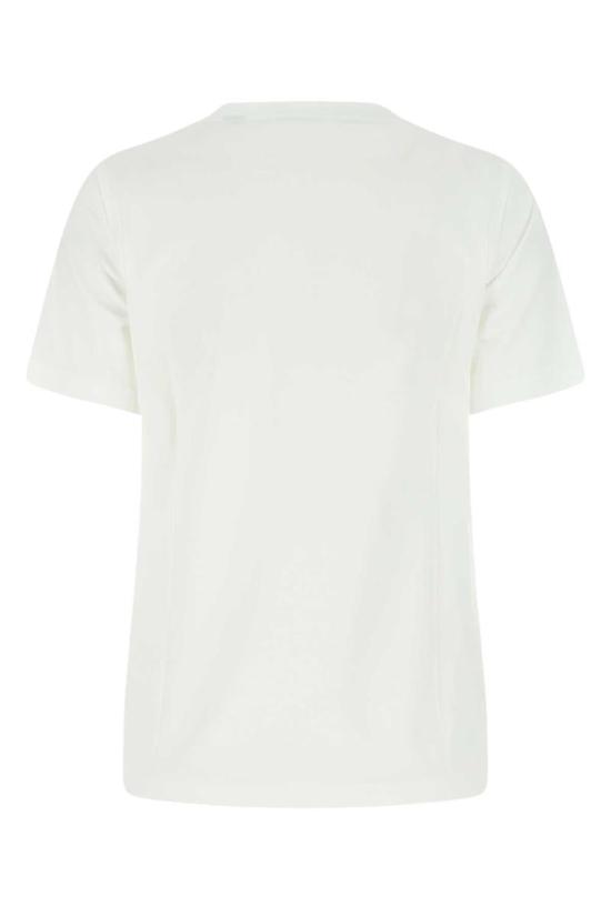 26SS 버버리 로고 화이트 코튼 반팔 티셔츠 8056724 A1464 WHITE - BURBERRY