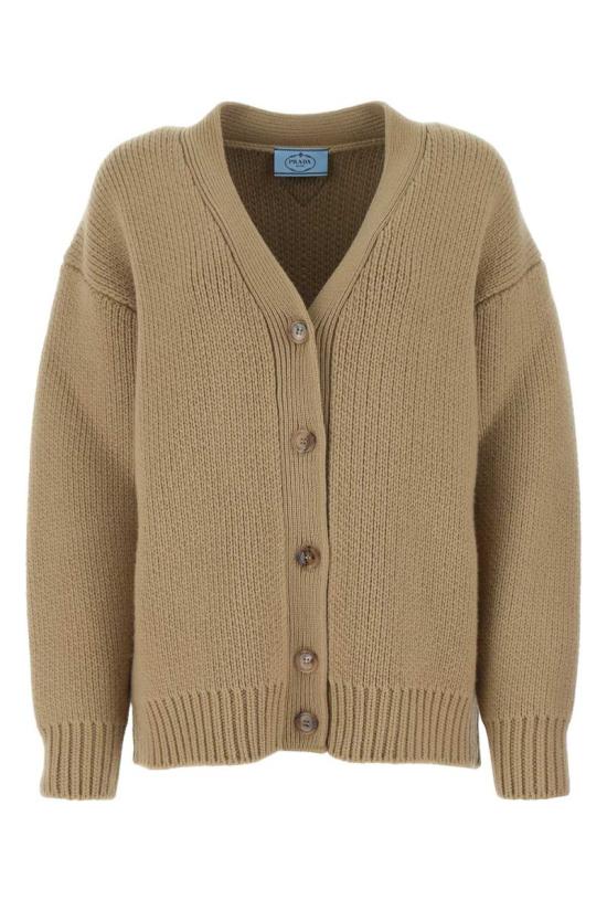 24FW 프라다 가디건 P25L42S22211CT F0040 BEIGE O TAN
