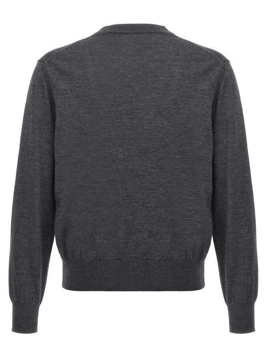  아미 ADC 메리노 울 가디건 HKC111KN0025055 GRAY DOM - AMI