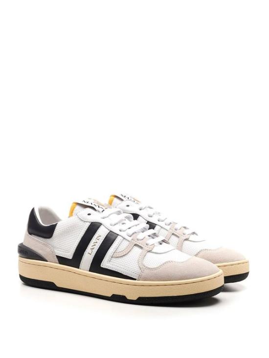  랑방 스니커즈 FWSKDK00NAS1P210010 WHITE BLACK DOM