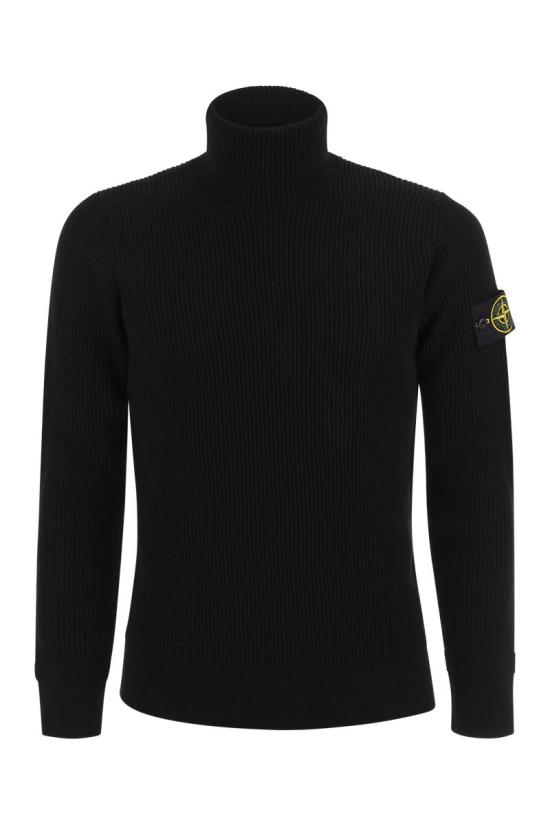  스톤 아일랜드 터틀넥 7915552C2A0029 BLACK DOM