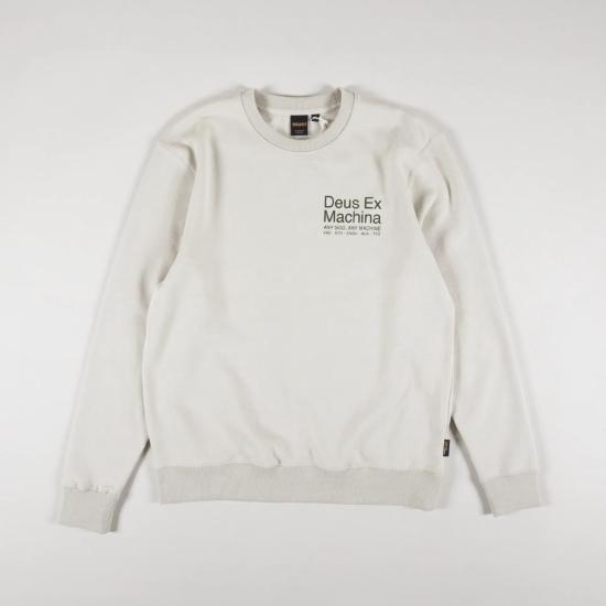  데우스 긴팔 티셔츠 DMF238991 DWH DIRTY WHITE DOM
