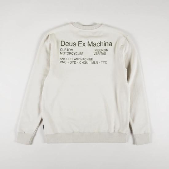  데우스 긴팔 티셔츠 DMF238991 DWH DIRTY WHITE DOM - DEUS