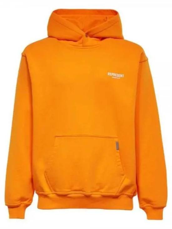  리프레젠트 후드 티셔츠 M04153 237 ORANGE DOM