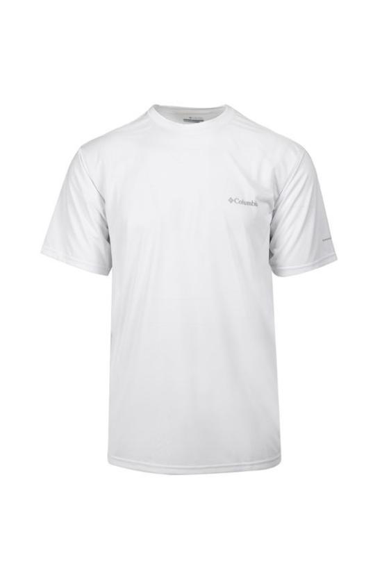 25SS 컬럼비아 반팔 티셔츠 1990391100 WHITE DOM