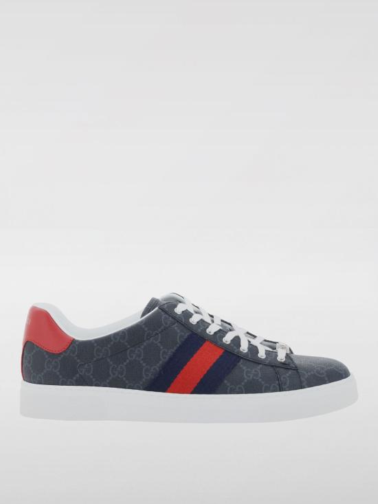 25FW 구찌 에이스 웹 스니커즈 760775FACMZ1065 BLACK DOM