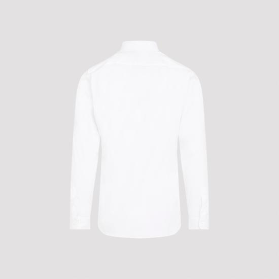  구찌 스트레치 코튼 포플린 셔츠 791735262429000 WHITE DOM - GUCCI