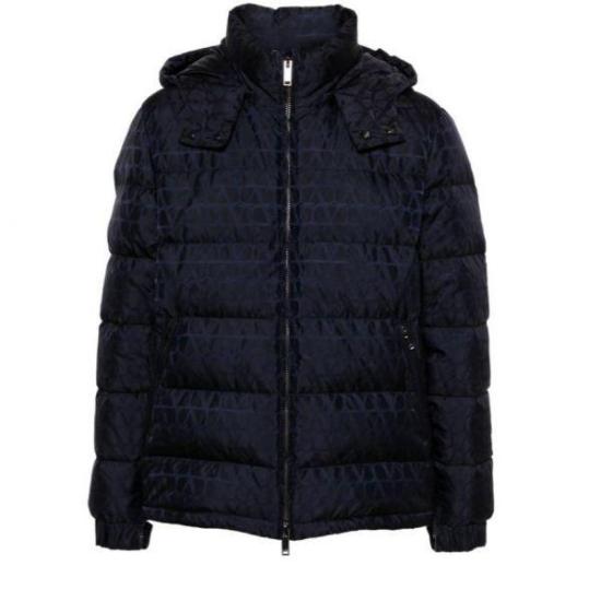  발렌티노 가라바니 숏패딩 5V0CNA319VFYE65V3CNA319VFYE6 TOILE ICONOGRAPHE NAVY DOM