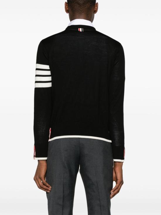  톰브라운 스웨터 MKA002D Y1014 001 BLACK DOM - THOM BROWNE