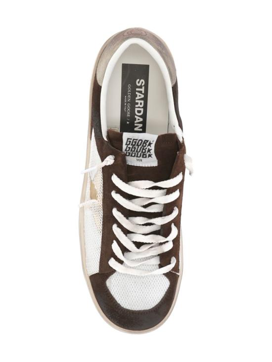  골든구스 스니커즈 GMF00479 F006174 55607 BROWN LIGHT GREY GOLD DOM - GOLDEN GOOSE