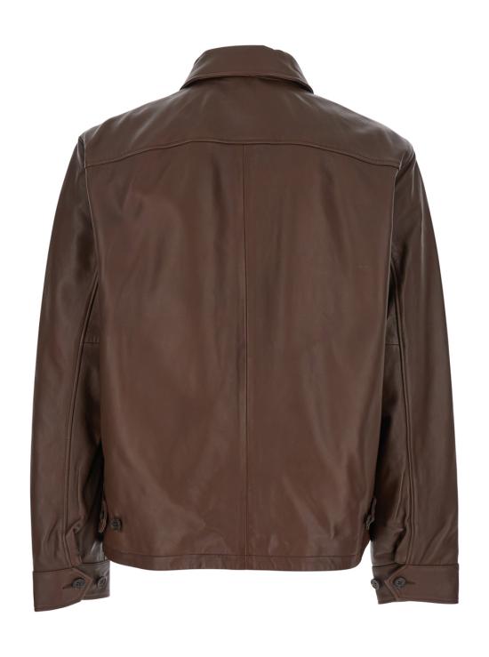 25FW 폴로 랄프로렌 가죽 자켓 710671431002 BROWN DOM - POLO RALPH LAUREN