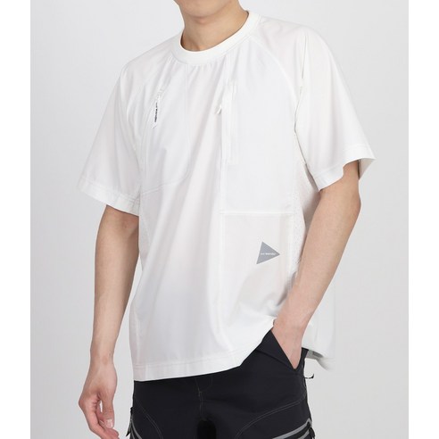  앤드원더 반팔 티셔츠 5744154122031 OFF WHITE DOM