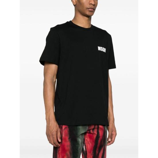  엠에스지엠 반팔 티셔츠 3640MM13024700299 BLACK DOM - MSGM