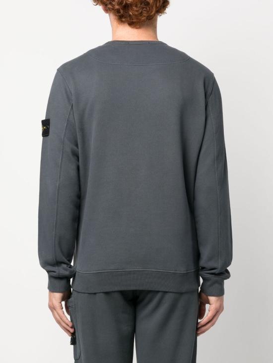  스톤 아일랜드 긴팔 티셔츠 791562420V0062 LEAD GREY DOM - STONE ISLAND