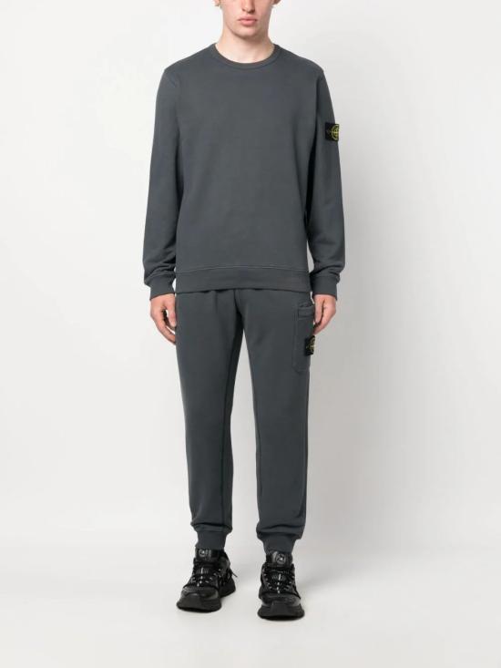  스톤 아일랜드 긴팔 티셔츠 791562420V0062 LEAD GREY DOM - STONE ISLAND