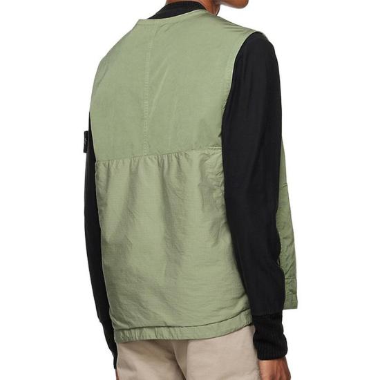  스톤 아일랜드 베스트 7815G0529V0055 SAGE GREEN DOM - STONE ISLAND