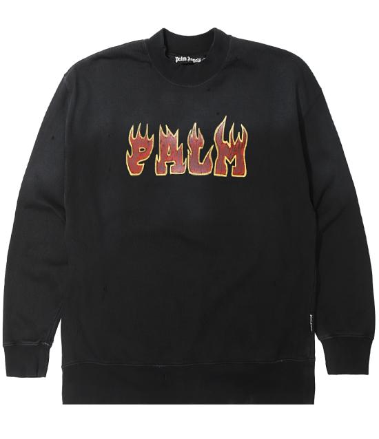  팜앤젤스 긴팔 티셔츠 PMBA065S23FLE0081025 BLACK DOM