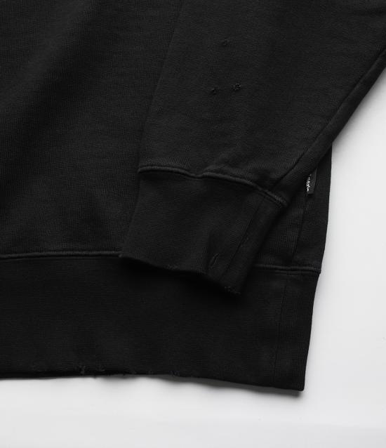  팜앤젤스 긴팔 티셔츠 PMBA065S23FLE0081025 BLACK DOM - PALM ANGELS