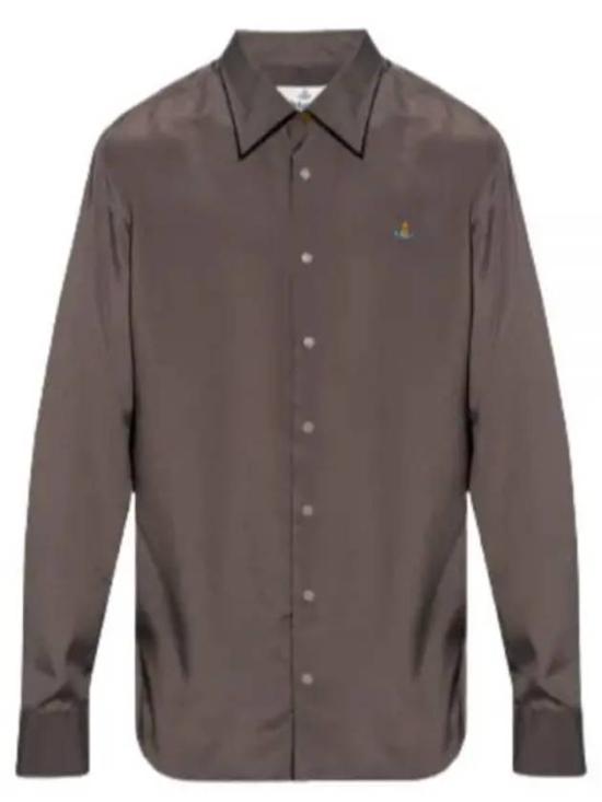  비비안웨스트우드 긴팔 셔츠 2401000JW00F6D408 GRAY DOM