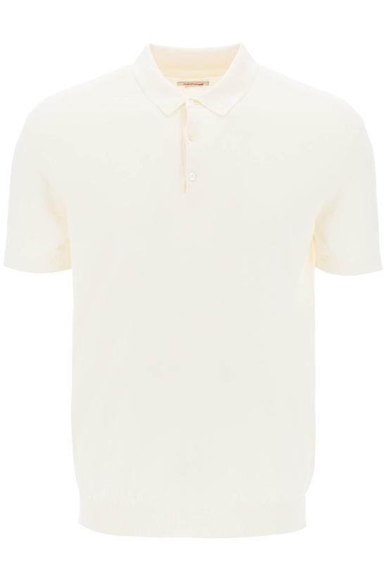  바라쿠타 폴로 티셔츠 BRMAG0003BKNT1 840 IVORY DOM