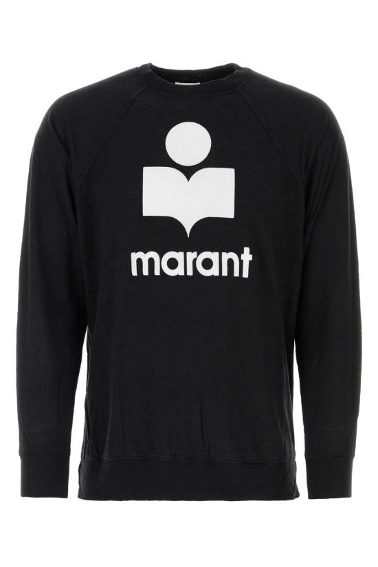  이자벨마랑 긴팔 티셔츠 TS0046HAA1N08H01BK BLACK DOM