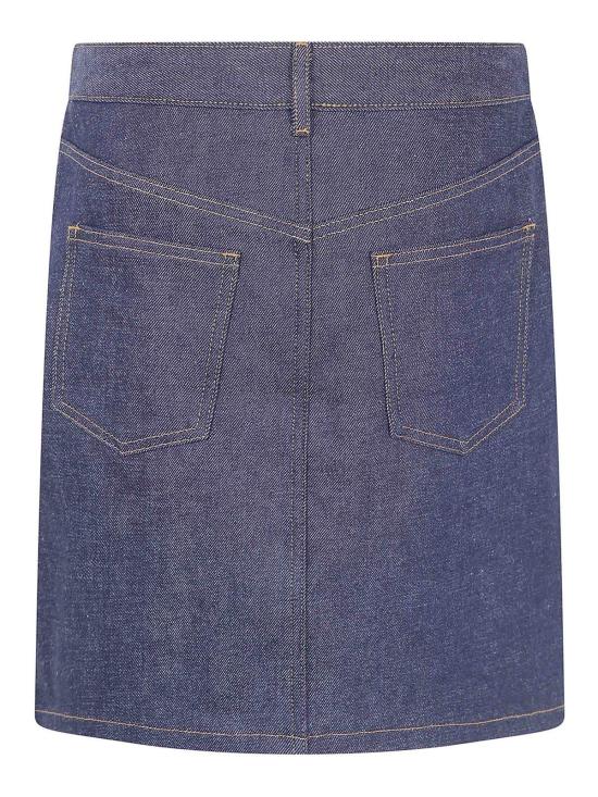 26FW 아페쎄 숏 스커트 CODBSF06094IAI Blue - A.P.C.