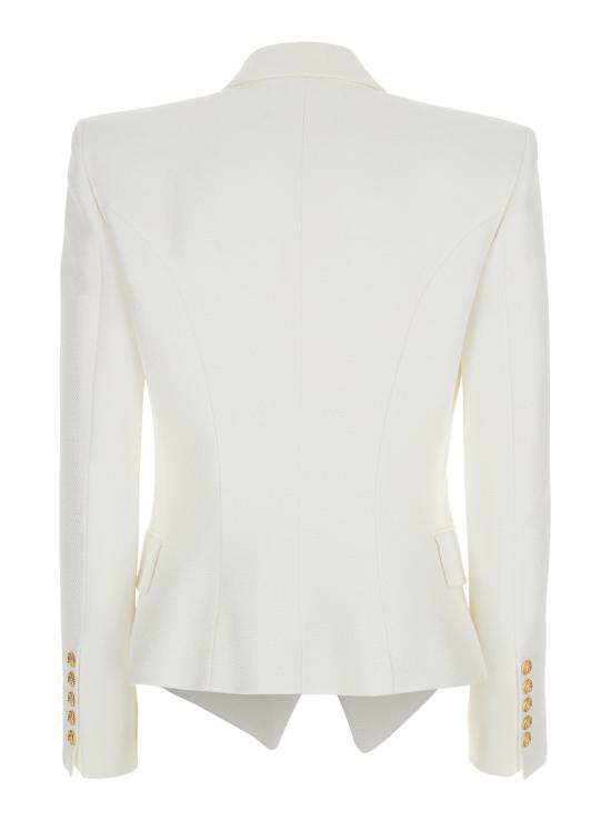 25SS 발망 수트 자켓 EF1SI505VF210FB White - BALMAIN