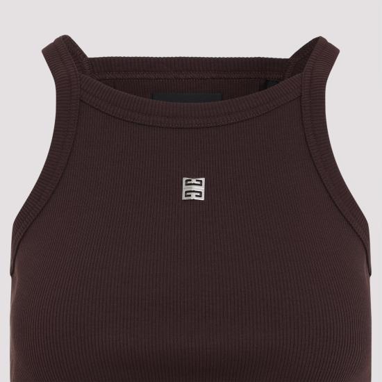 25SS 지방시 민소매 티셔츠 BW70E63YHY 224 RUSSET BROWN - GIVENCHY