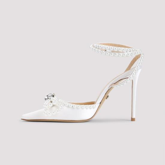 25SS 마흐앤마흐 힐/펌프스 R25S0928110CRP011 WHITE PEARL - MACH&MACH