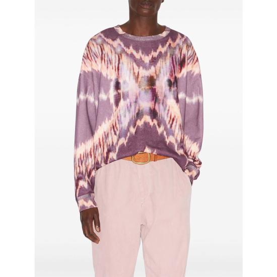 25SS 이자벨마랑 긴팔 티셔츠 C1M03H SW0156HA 86FP PURPLE - ISABEL MARANT