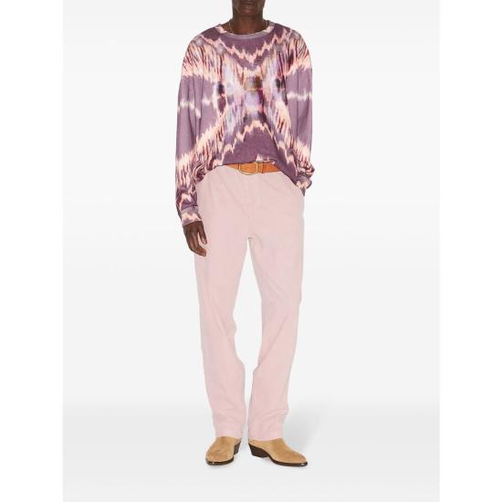 25SS 이자벨마랑 긴팔 티셔츠 C1M03H SW0156HA 86FP PURPLE - ISABEL MARANT